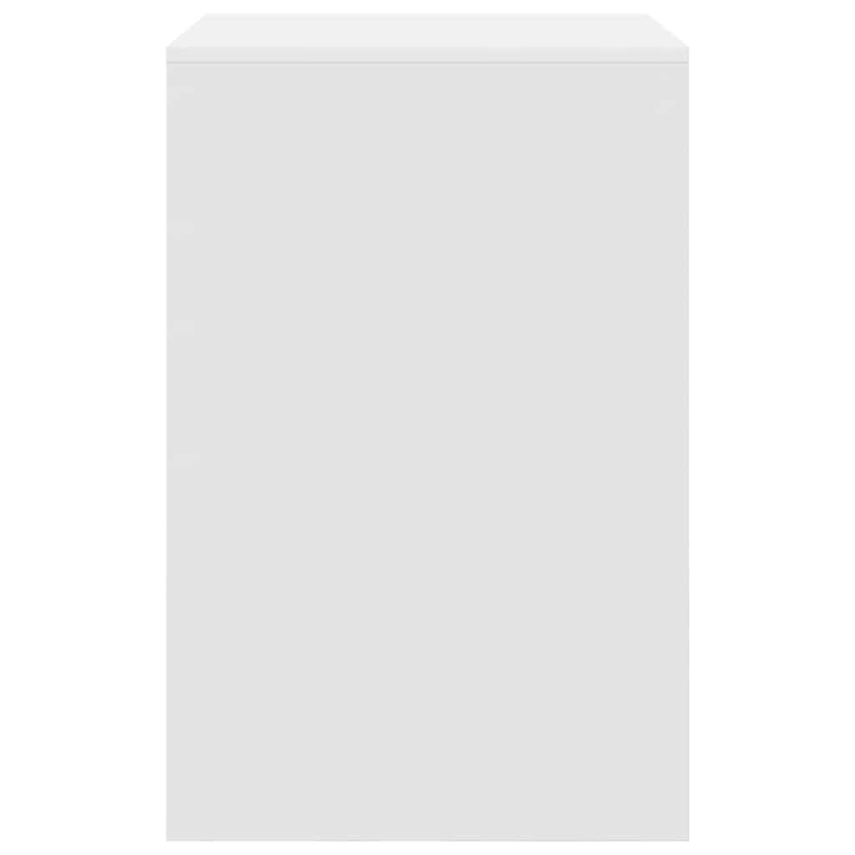 vidaXL Γραφείο Λευκό 60 x 50 x 76 εκ.