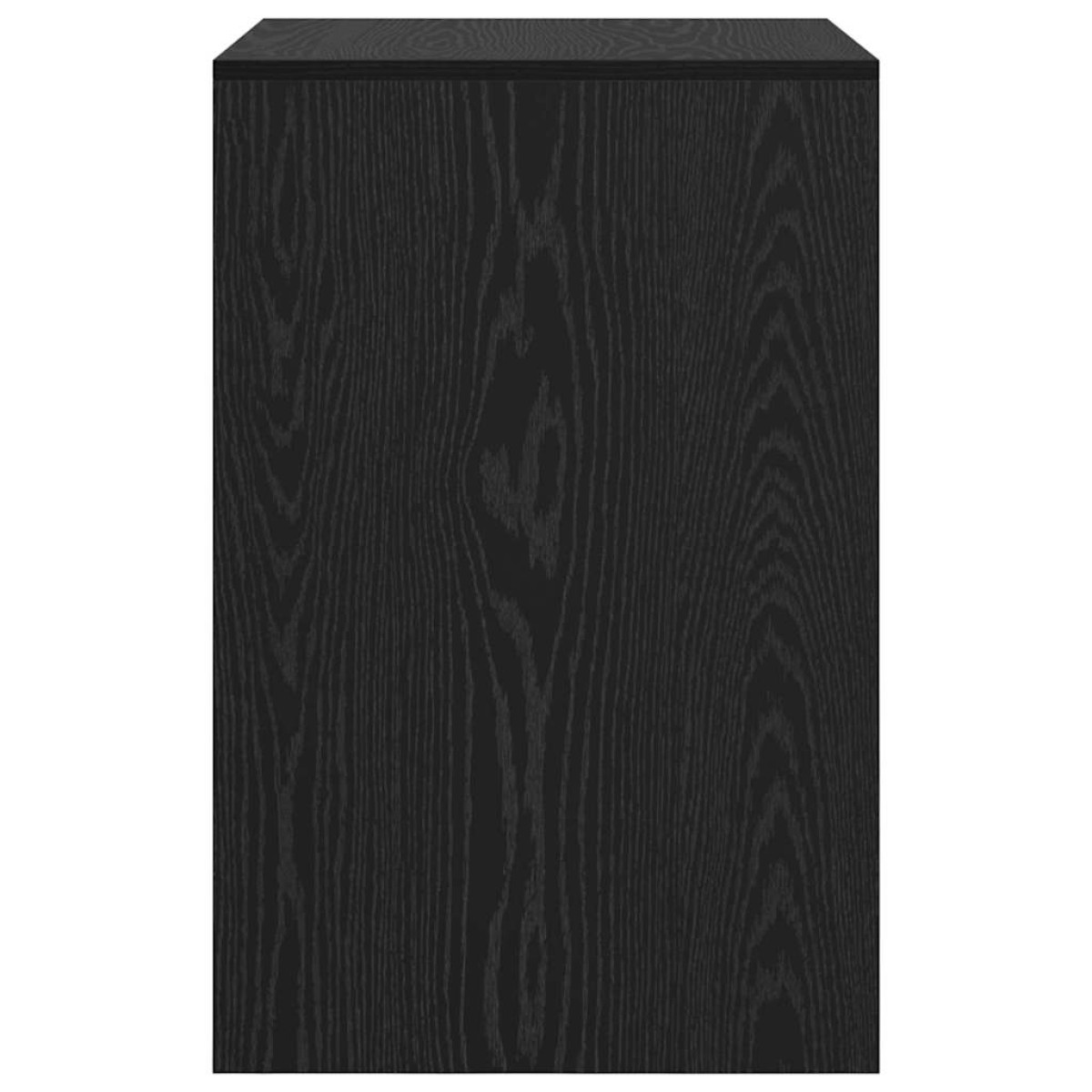 vidaXL Γραφείο Μαύρη Οξυά 60 x 50 x 76 εκ.