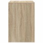 vidaXL Γραφείο Δρύς Sonoma 60 x 50 x 76 εκ.