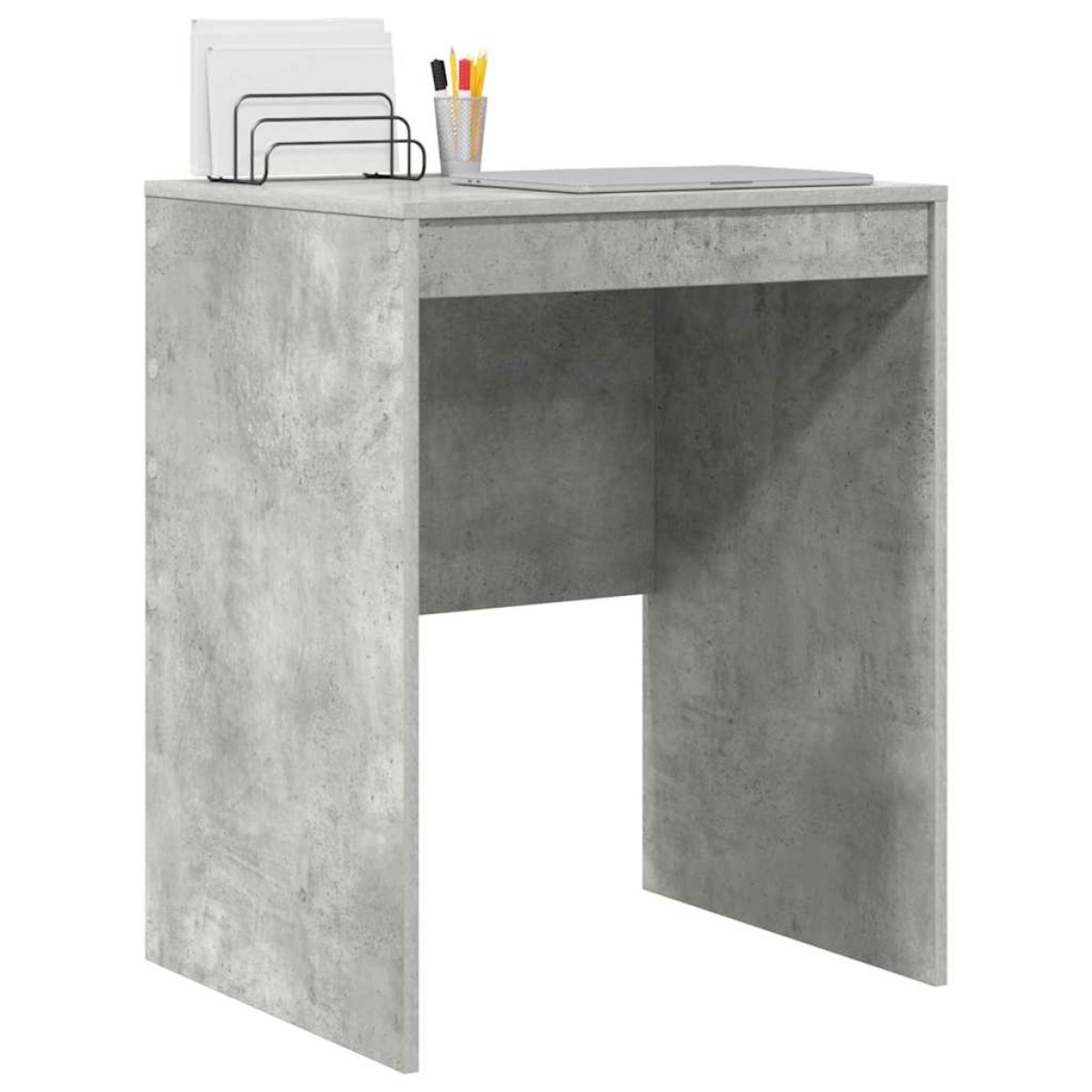 vidaXL Γραφείο Σκυρόδεμα Γκρι 60 x 50 x 76 εκ.