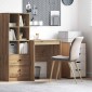 vidaXL Γραφείο Artisan Oak 60 x 50 x 76 εκ.
