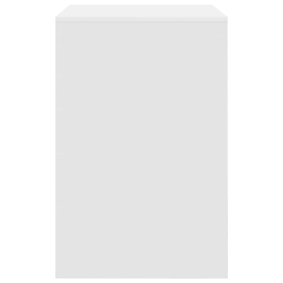 vidaXL Γραφείο Λευκό 70 x 50 x 76 εκ.