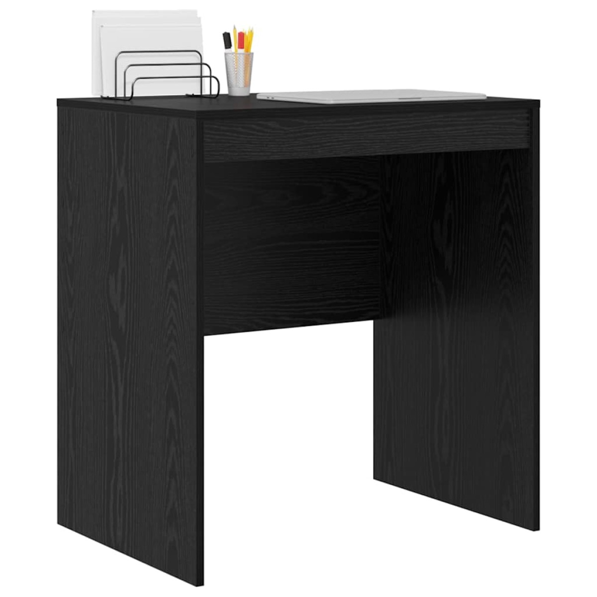 vidaXL Γραφείο Μαύρη Οξυά 70 x 50 x 76 εκ.
