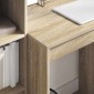 vidaXL Γραφείο Δρύς Sonoma 70 x 50 x 76 εκ.