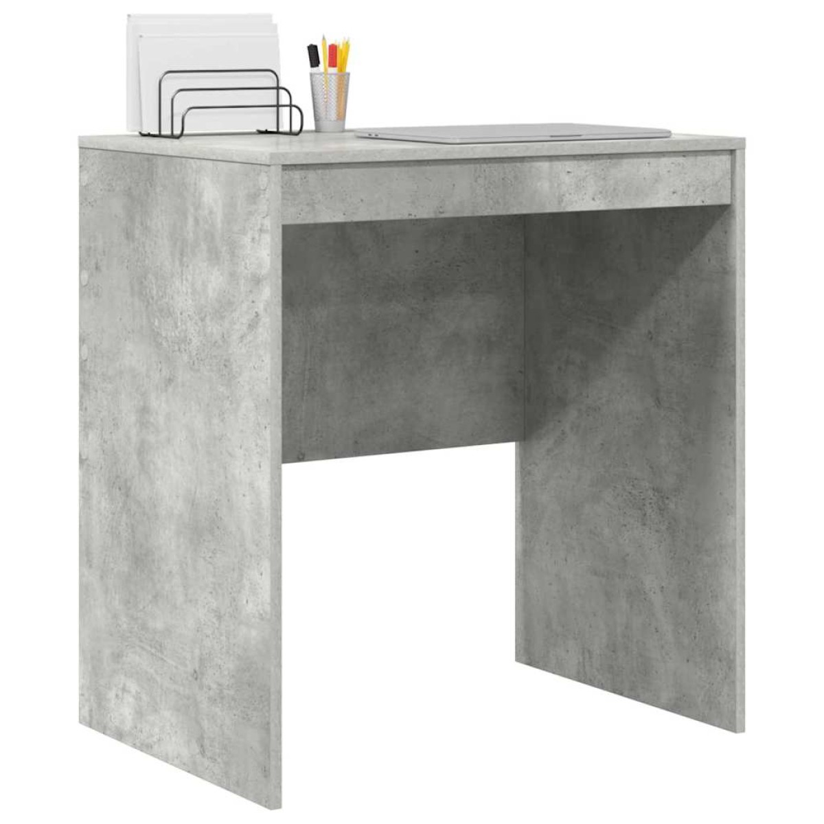 vidaXL Γραφείο Σκυρόδεμα Γκρι 70 x 50 x 76 εκ.