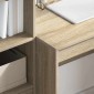 vidaXL Γραφείο Δρύς Sonoma 90 x 50 x 76 εκ.