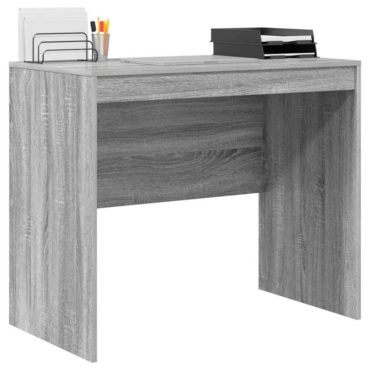 vidaXL Γραφείο Γκρίζο Σονομα 90 x 50 x 76 εκ.