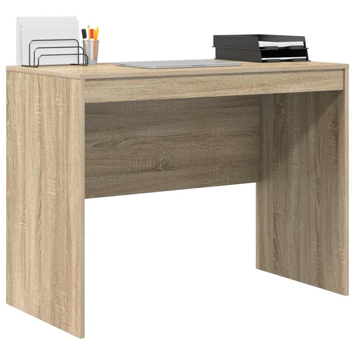 vidaXL Γραφείο Δρύς Sonoma 100 x 50 x 76 εκ.