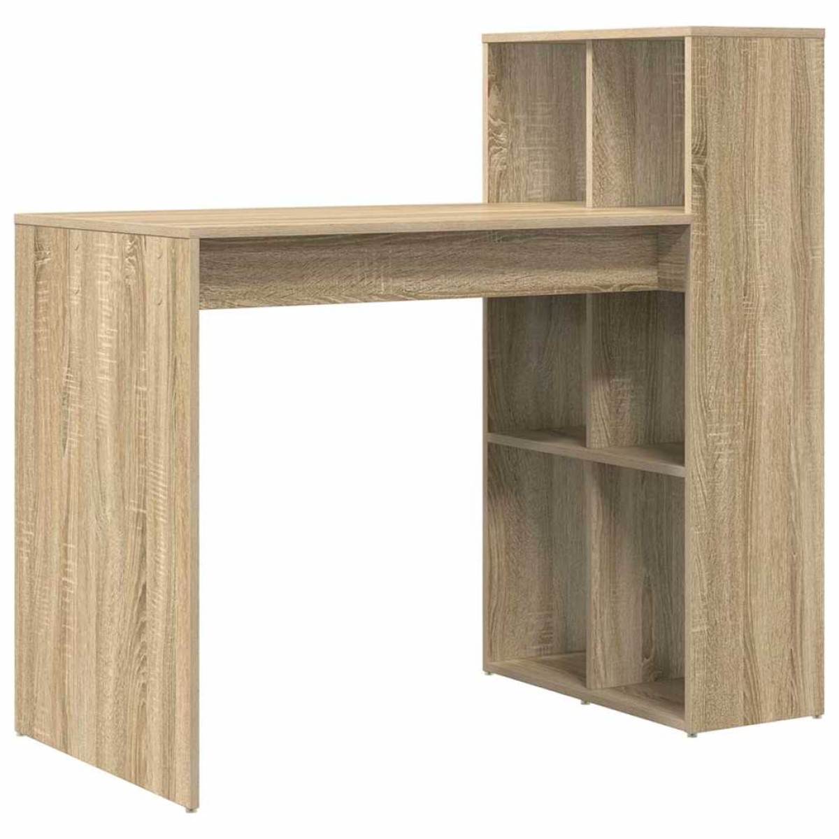 vidaXL Γραφείο Δρύς Sonoma Επεξεργασμένο Ξύλο 108 x 55 x 103.5 εκ.