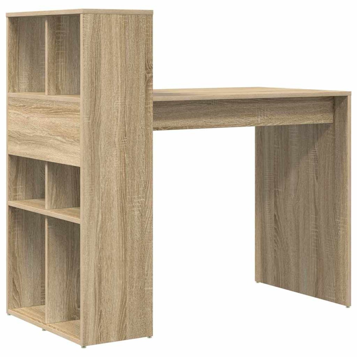 vidaXL Γραφείο Δρύς Sonoma Επεξεργασμένο Ξύλο 108 x 55 x 103.5 εκ.