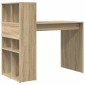 vidaXL Γραφείο Δρύς Sonoma Επεξεργασμένο Ξύλο 108 x 55 x 103.5 εκ.