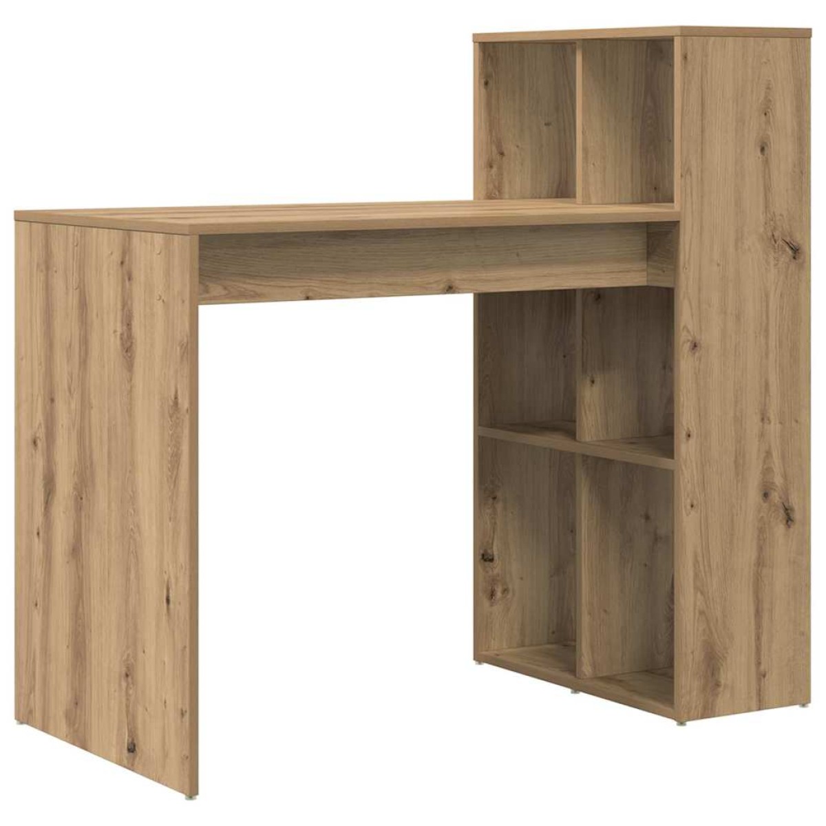 vidaXL Γραφείο Artisan Oak Επεξεργασμένο Ξύλο 108 x 55 x 103.5 εκ.