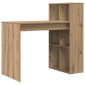 vidaXL Γραφείο Artisan Oak Επεξεργασμένο Ξύλο 108 x 55 x 103.5 εκ.