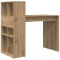 vidaXL Γραφείο Artisan Oak Επεξεργασμένο Ξύλο 108 x 55 x 103.5 εκ.