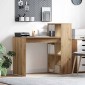 vidaXL Γραφείο Artisan Oak Επεξεργασμένο Ξύλο 108 x 55 x 103.5 εκ.