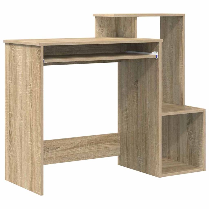 vidaXL Γραφείο Δρύς Sonoma 106 x 41 x 88.5 εκ. Επεξεργασμένο Ξύλο
