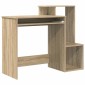 vidaXL Γραφείο Δρύς Sonoma 106 x 41 x 88.5 εκ. Επεξεργασμένο Ξύλο
