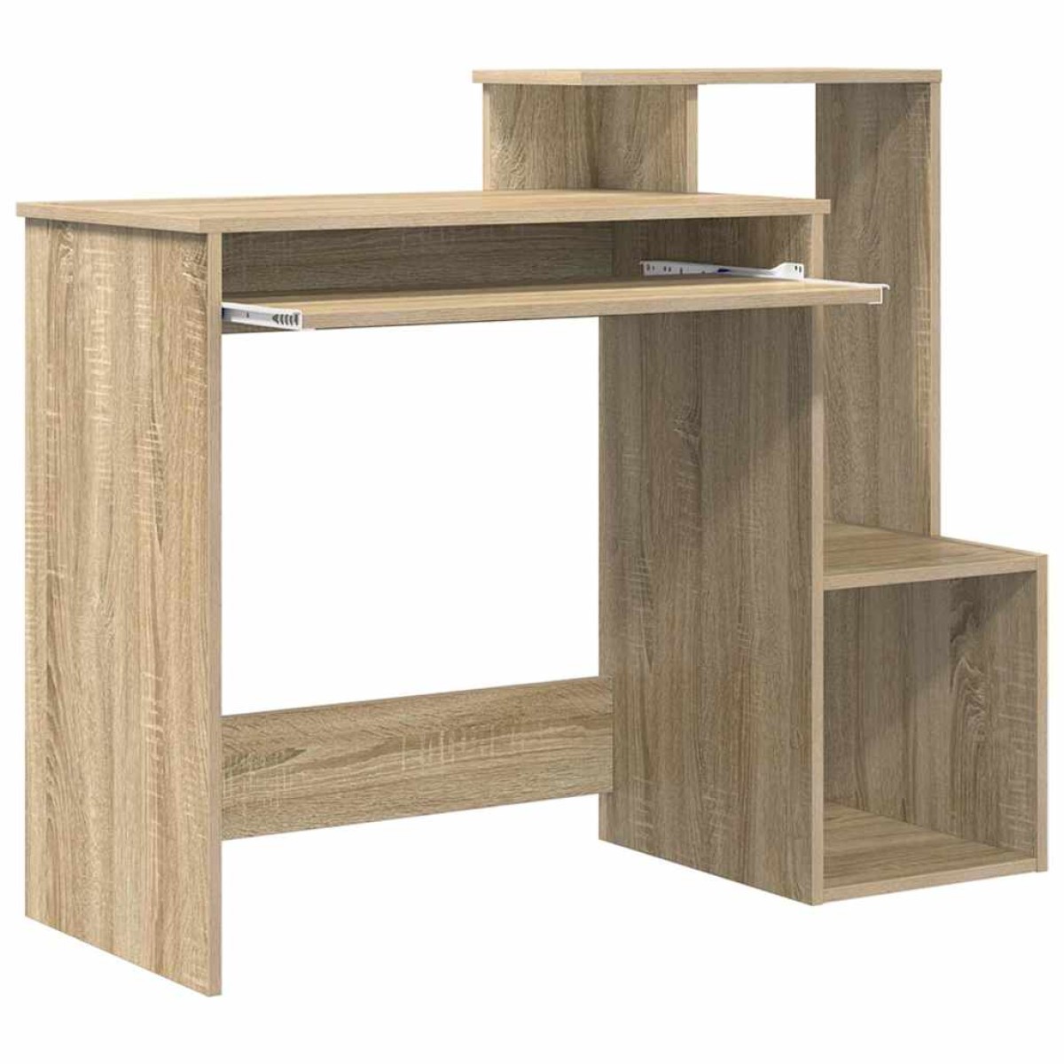 vidaXL Γραφείο Δρύς Sonoma 106 x 41 x 88.5 εκ. Επεξεργασμένο Ξύλο