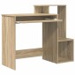 vidaXL Γραφείο Δρύς Sonoma 106 x 41 x 88.5 εκ. Επεξεργασμένο Ξύλο