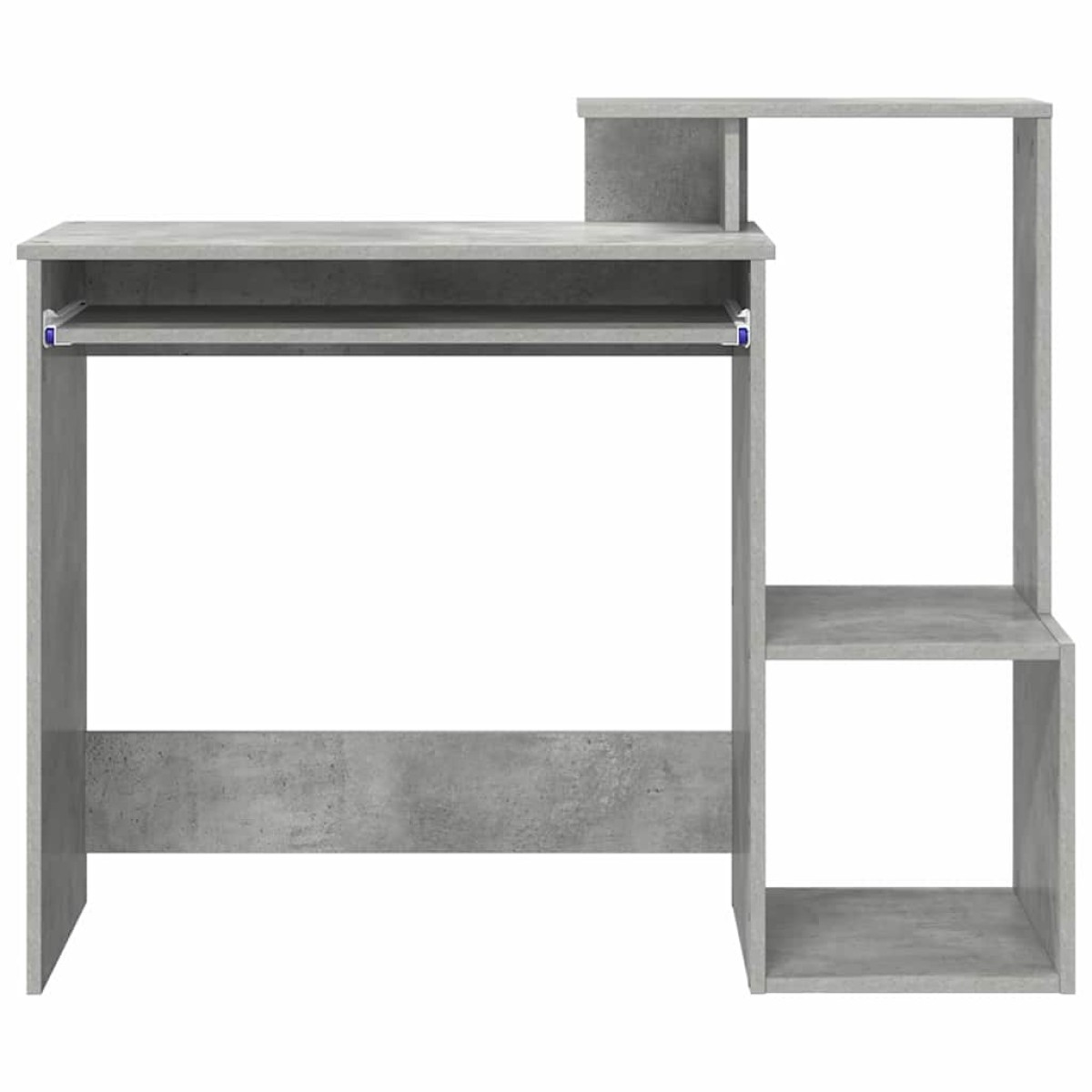 vidaXL Γραφείο Σκυρόδεμα Γκρι 106 x 41 x 88.5 εκ. Επεξεργασμένο Ξύλο