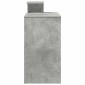 vidaXL Γραφείο Σκυρόδεμα Γκρι 106 x 41 x 88.5 εκ. Επεξεργασμένο Ξύλο