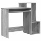 vidaXL Γραφείο Γκρίζο Σονομα 106 x 41 x 88.5 εκ. Επεξεργασμένο Ξύλο