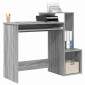 vidaXL Γραφείο Γκρίζο Σονομα 106 x 41 x 88.5 εκ. Επεξεργασμένο Ξύλο