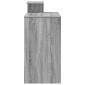 vidaXL Γραφείο Γκρίζο Σονομα 106 x 41 x 88.5 εκ. Επεξεργασμένο Ξύλο