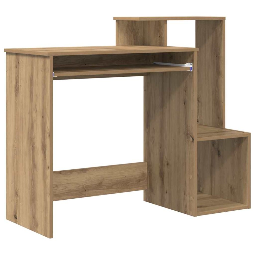 vidaXL Γραφείο Artisan Oak 106 x 41 x 88.5 εκ. Επεξεργασμένο Ξύλο