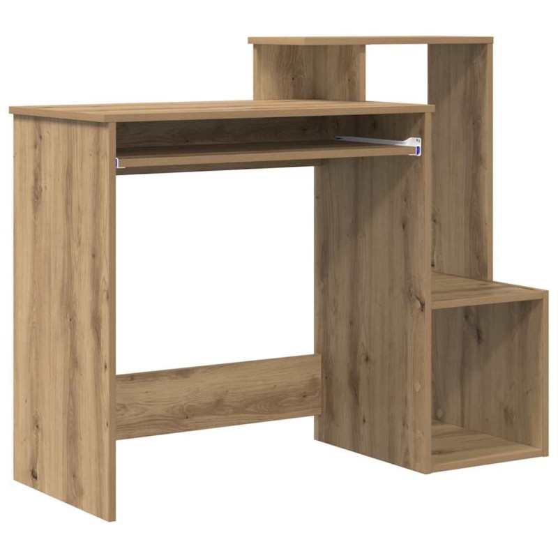 vidaXL Γραφείο Artisan Oak 106 x 41 x 88.5 εκ. Επεξεργασμένο Ξύλο