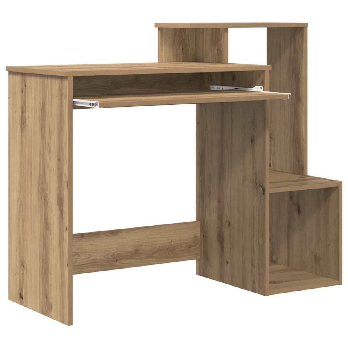 vidaXL Γραφείο Artisan Oak 106 x 41 x 88.5 εκ. Επεξεργασμένο Ξύλο