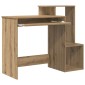 vidaXL Γραφείο Artisan Oak 106 x 41 x 88.5 εκ. Επεξεργασμένο Ξύλο