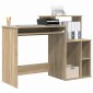 vidaXL Γραφείο Δρύς Sonoma 120,5 x 44 x 88,5 εκ Επεξεργασμένο Ξύλο