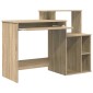 vidaXL Γραφείο Δρύς Sonoma 120,5 x 44 x 88,5 εκ Επεξεργασμένο Ξύλο