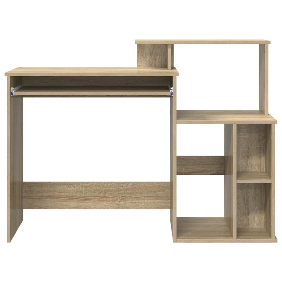 vidaXL Γραφείο Δρύς Sonoma 120,5 x 44 x 88,5 εκ Επεξεργασμένο Ξύλο