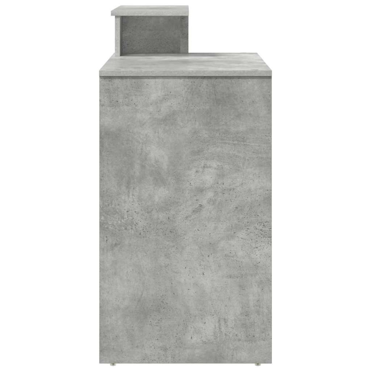 vidaXL Γραφείο Σκυρόδεμα Γκρι 120,5 x 44 x 88,5 εκ Επεξεργασμένο Ξύλο