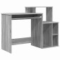 vidaXL Γραφείο Γκρίζο Σονομα 120,5 x 44 x 88,5 εκ Επεξεργασμένο Ξύλο