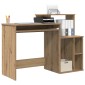 vidaXL Γραφείο Artisan Oak 120,5 x 44 x 88,5 εκ Επεξεργασμένο Ξύλο