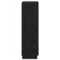 vidaXL Γραφείο Μαύρη Οξυά 71.5 x 31.5 x 106.5 εκ Επεξεργασμένο Ξύλο