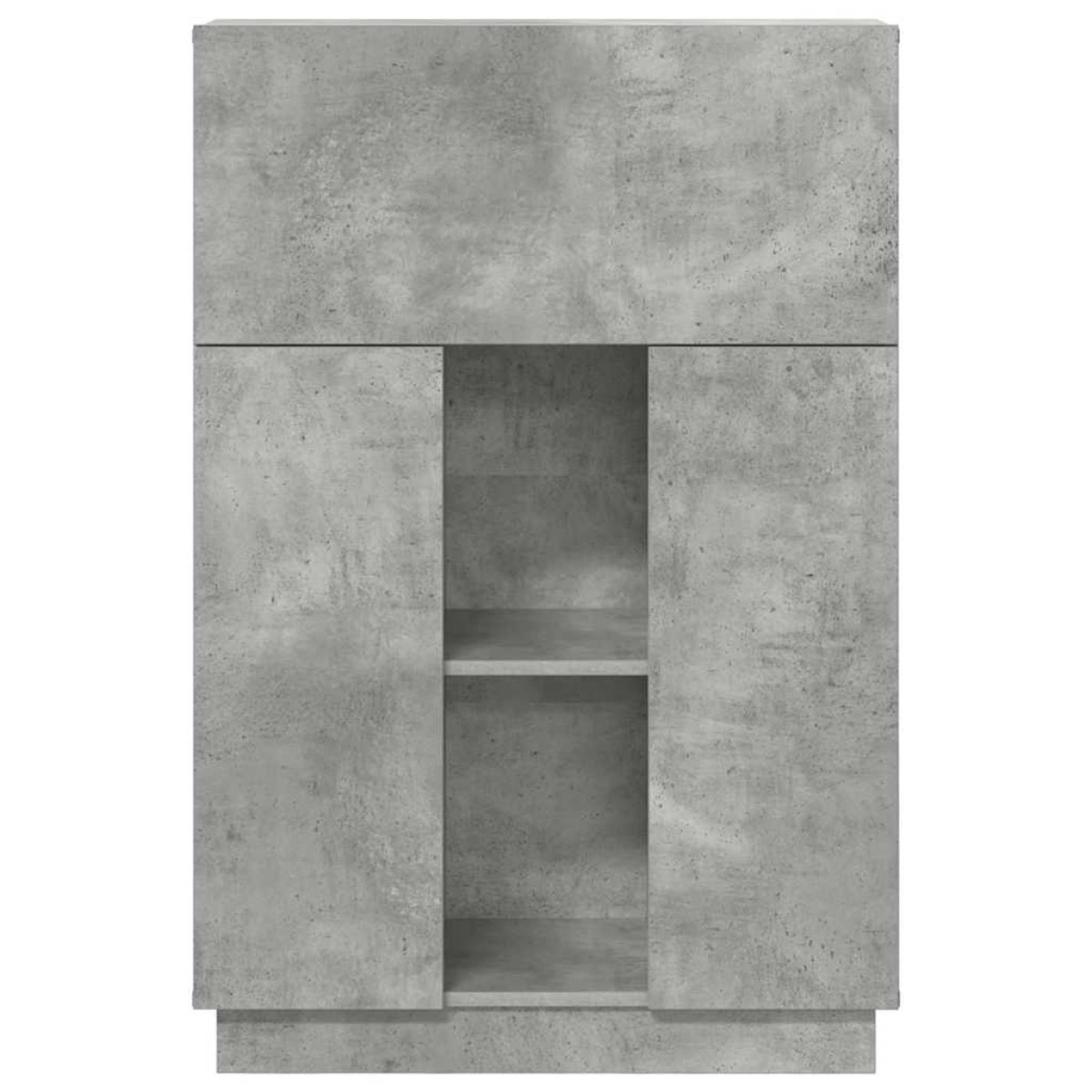 vidaXL Γραφείο Σκυρόδεμα Γκρι 71.5 x 31.5 x 106.5 εκ