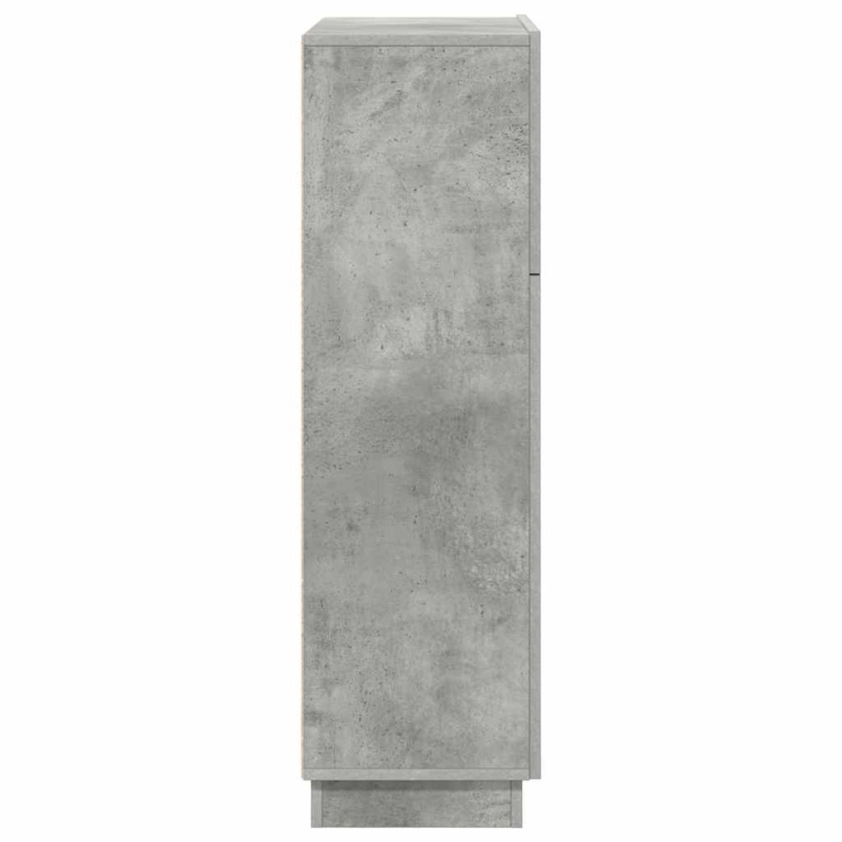 vidaXL Γραφείο Σκυρόδεμα Γκρι 71.5 x 31.5 x 106.5 εκ