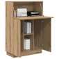 vidaXL Γραφείο Artisan Oak Επεξεργασμένο Ξύλο 71.5 x 31.5 x 106.5 εκ