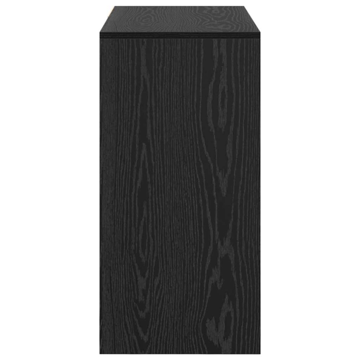 vidaXL Γραφείο Μαύρη Οξυά Επεξεργασμένο Ξύλο 90 x 37.5 x 75 εκ
