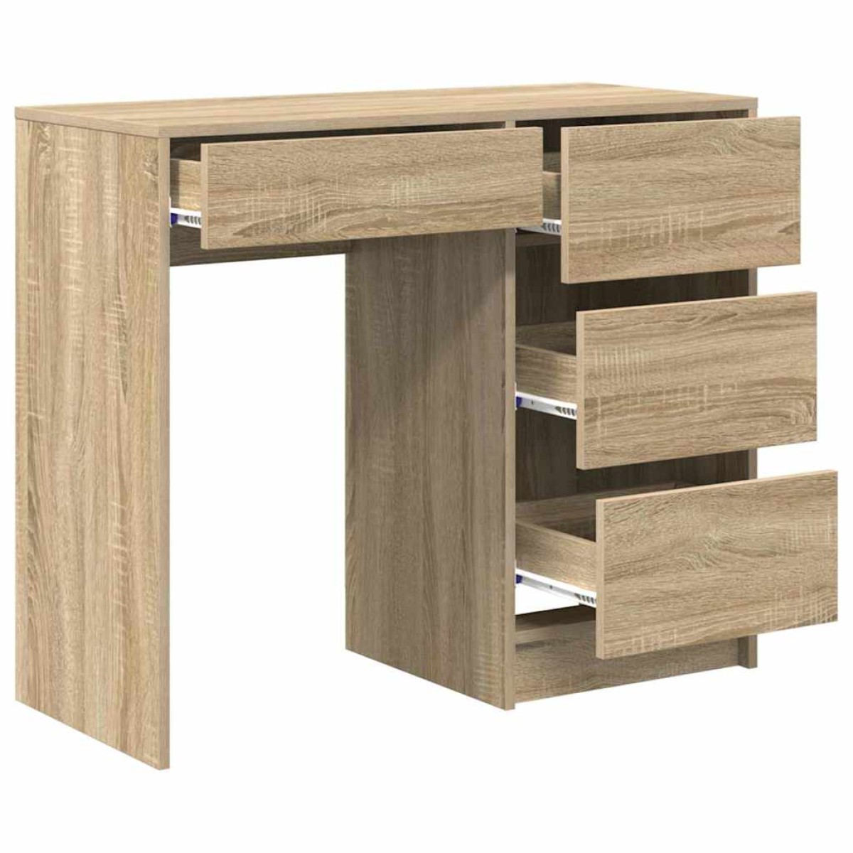 vidaXL Γραφείο Δρύς Sonoma Επεξεργασμένο Ξύλο 90 x 37.5 x 75 εκ
