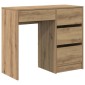 vidaXL Γραφείο Artisan Oak Επεξεργασμένο Ξύλο 90 x 37.5 x 75 εκ