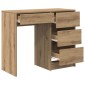 vidaXL Γραφείο Artisan Oak Επεξεργασμένο Ξύλο 90 x 37.5 x 75 εκ