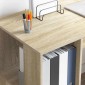 vidaXL Γραφείο Δρύς Sonoma Επεξεργασμένο Ξύλο 130 x 50.5 x 75 εκ