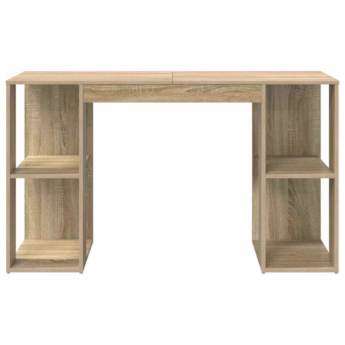 vidaXL Γραφείο Δρύς Sonoma Επεξεργασμένο Ξύλο 130 x 50.5 x 75 εκ