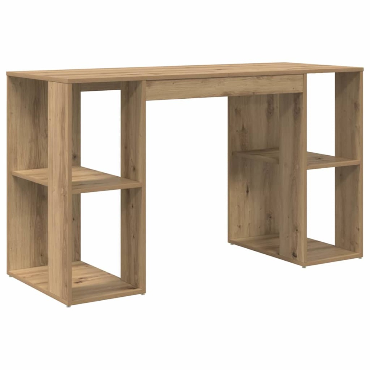 vidaXL Γραφείο Artisan Oak Επεξεργασμένο Ξύλο 130 x 50.5 x 75 εκ