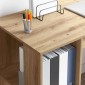 vidaXL Γραφείο Artisan Oak Επεξεργασμένο Ξύλο 130 x 50.5 x 75 εκ